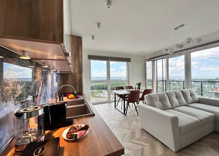 Maya\'S Flats & Resorts 101 Sea View - 3 Pokojowy Apartament Z Widokiem Na Morze Na Letnicy