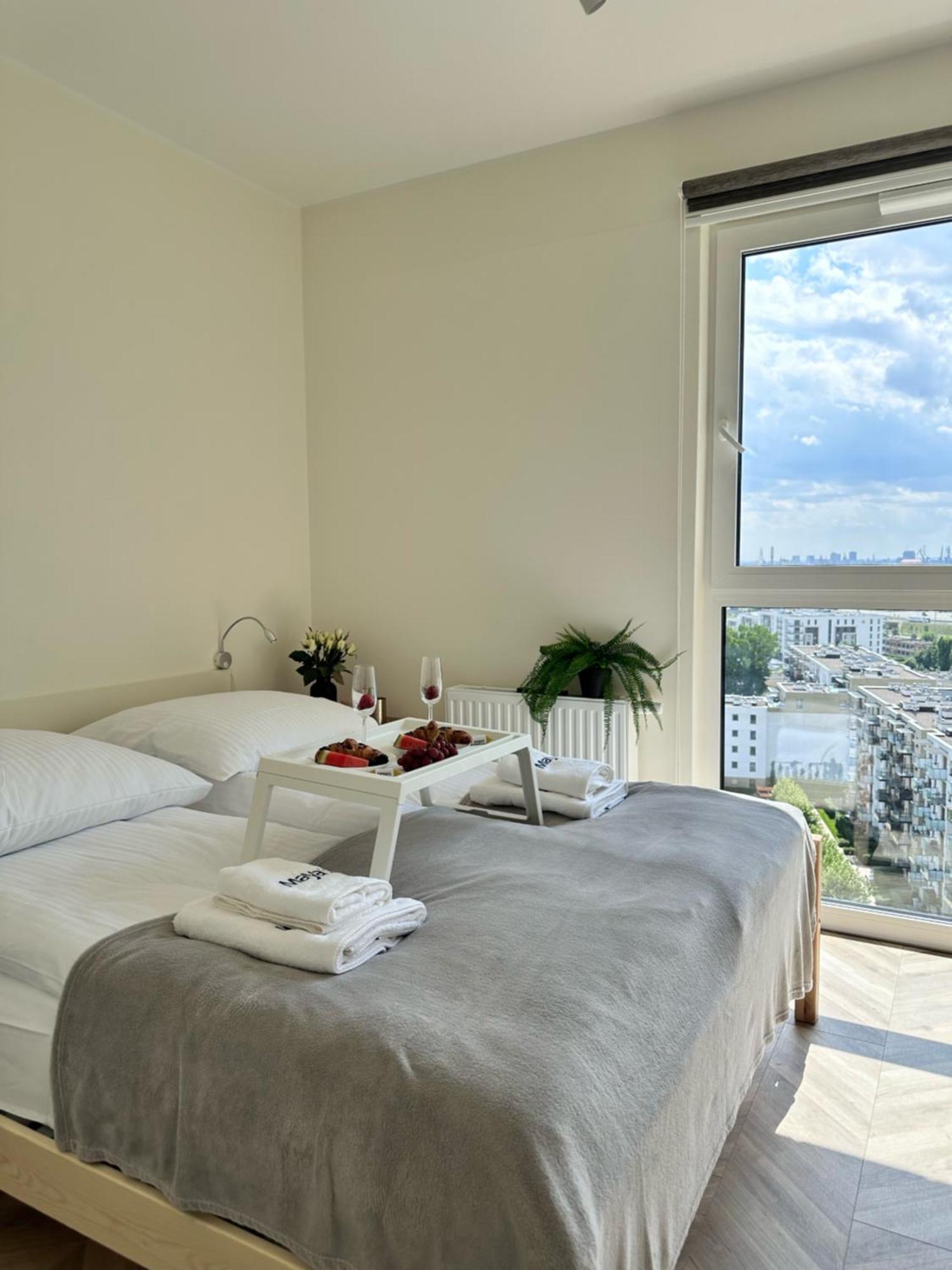 Apartment Maya's Flats & 101 Sea View - 3 Pokojowy Z Widokiem Na Morze Na Letnicy